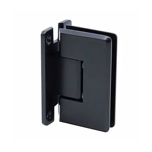 Preston Series Wall Mount Hinge - Full Back Plate - Matte Black