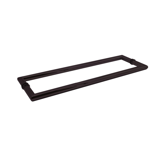 18" x 18" Back-to-Back Mitered Towel Bar - Oil Rubbed Bronze