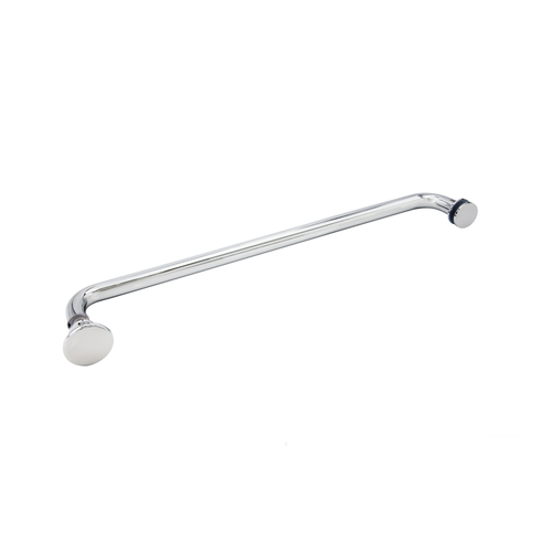 24" Towel Bar/Classic Knob Combo - Polished Chrome