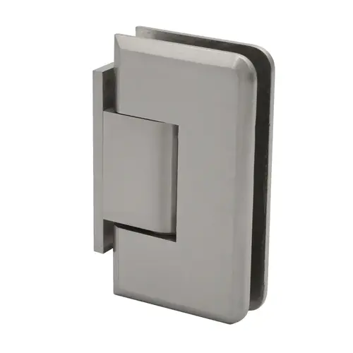 Carolina Beveled 5 Degree Positive Close Short Offset Back Plate Wall Mount Hinge - Brushed Nickel