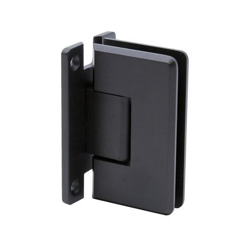 Preston Beveled 5 Degree Positive Close Wall Mount Hinge Full Back Plate - Oil Rubbed Bronze