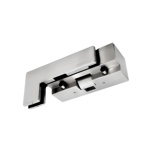 NPF Series Transom/Sidelite Patch Fitting W/HPE Single Electric Strike for Panic Handles - Polished Stainless