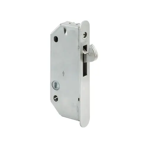 2-9/16" Steel - Round-Faced Mortise Latch With Vertical Keyway (Single Pack)