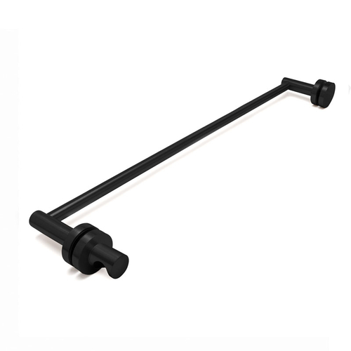 24" Elite Towel Bar with Finger Grip Knob - Matte Black