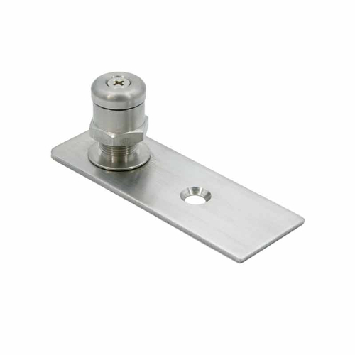 Adjustable Bottom Pivot Free Swing - Brushed Stainless