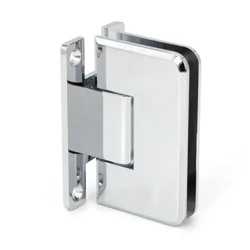 Pasadena HD Wall Mount Hinge - Full Back Plate - Polished Chrome