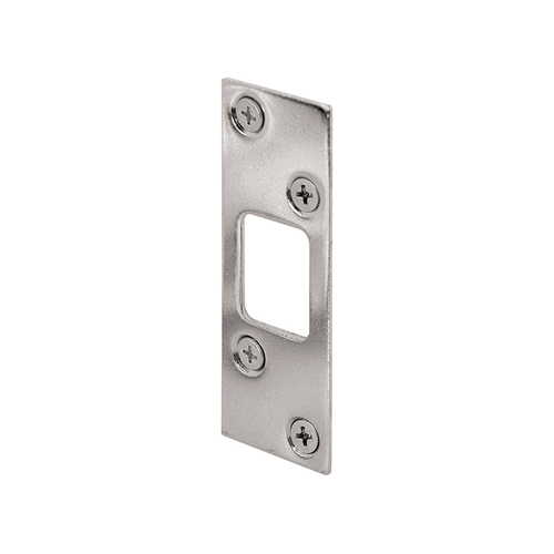 Nickel Plated - High Security Deadbolt Strike (Single Pack)