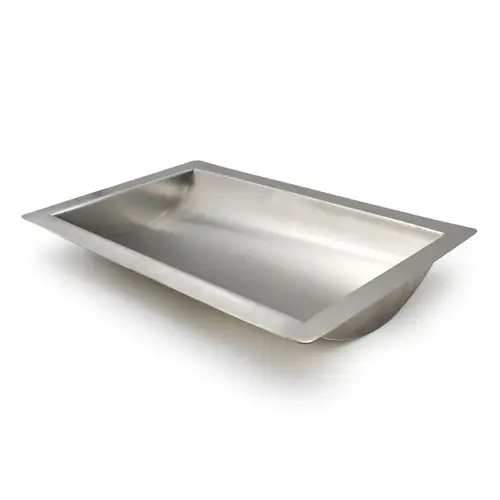 Drop-In Deal Tray 16" x 10" - Brushed Stainless