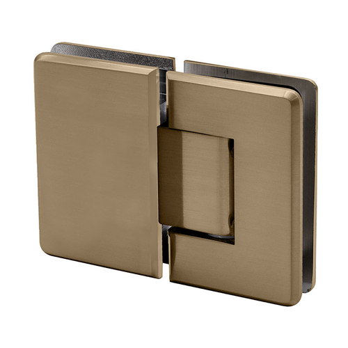 FHC PRES180BBRZ Preston Series 180 Degree Glass to Glass Hinge - Brushed Bronze