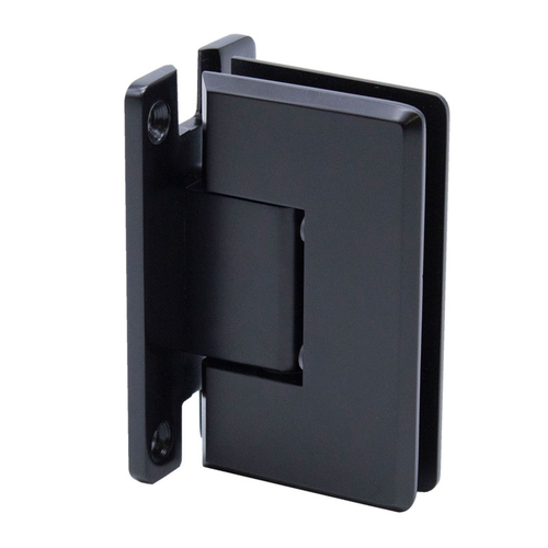 Preston Adjustable Wall Mount Hinge Adjustable Full Back Plate - Matte Black