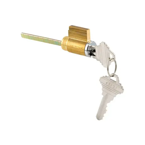 1-7/8" Brass Housing With Chrome Plated Face - Cylinder Lock (Single Lock)