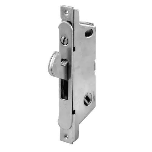 Sliding Door Mortise Lock 45 Degree Round Face - Stainless Steel