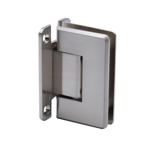 Preston Adjustable Wall Mount Hinge Adjustable Full Back Plate - Brushed Nickel