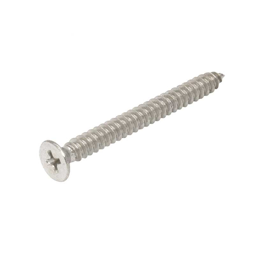 Wall Mount Backplate ScrewsPhillips Head #10 X 2" Long - Brushed Nickel - pack of 10