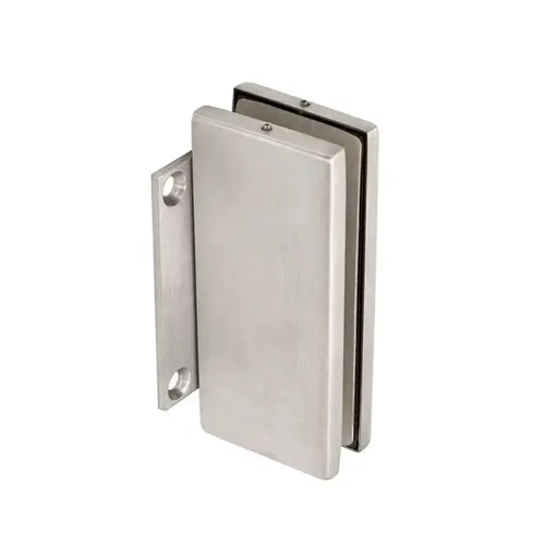 Wall Mounted Fitting With Bracket & Cover Plates - Brushed Stainless