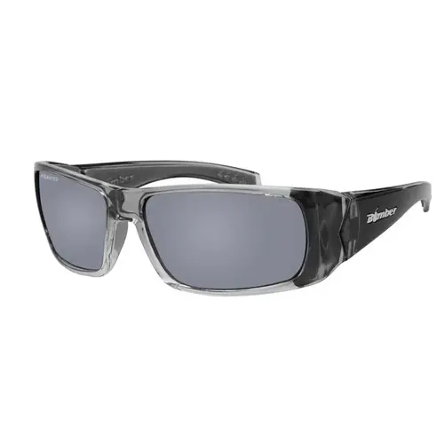 Bomber Safety Eyewear - Pipe Series - Silver Mirror Polarized