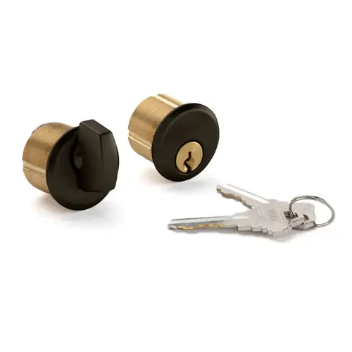 Keyed Cylinder/T-Turn Combo for Pfl900 Lockset - Dark Bronze Anodized