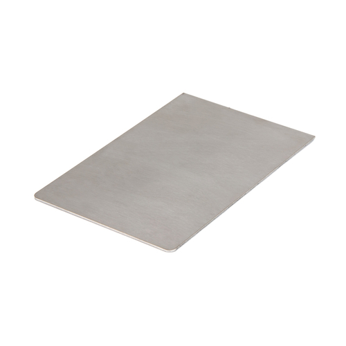 Cladding End Cap for Base Shoe 73 - Brushed Stainless 316