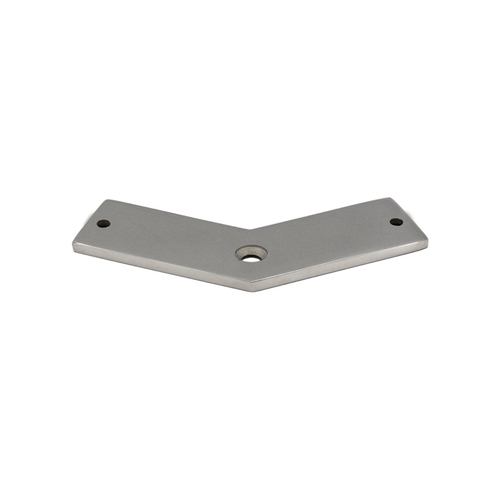 FHC PF3PS 135 Degree Post Saddle For Flat Top Rail - Polished Stainless