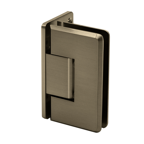 Preston Series Wall Mount Hinge - Offset Back Plate - Brushed Bronze