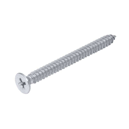 Wall Mount Backplate ScrewsPhillips Head #10 X 3" Long - Polished Nickel - pack of 10