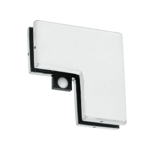 Sidelite Mount Patch w/Reversible Door Stop - Satin Anodized