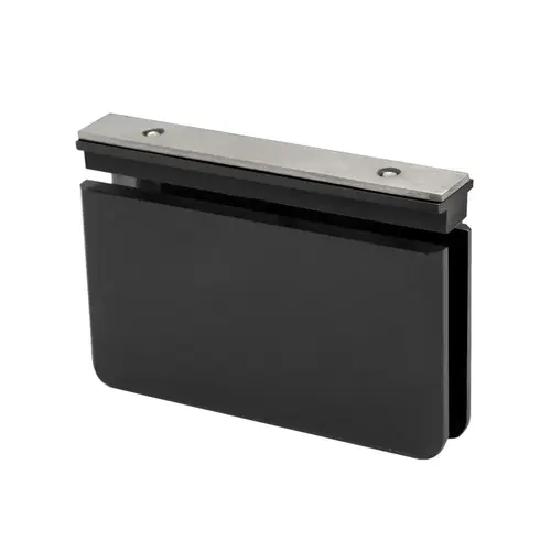 Patriot Grande Series Adjustable Top Beveled Pivot Hinge - Matte Black