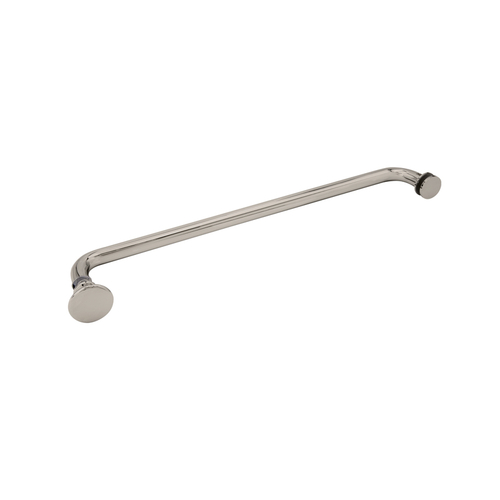 24" Towel Bar/Classic Knob Combo - Brushed Nickel