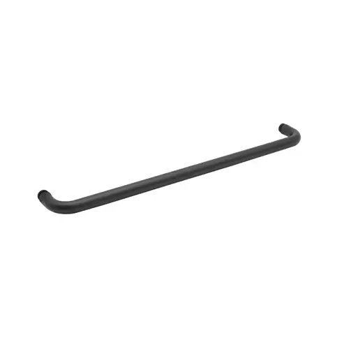 18" Single-Sided Towel Bar Tubular No Washers - Matte Black