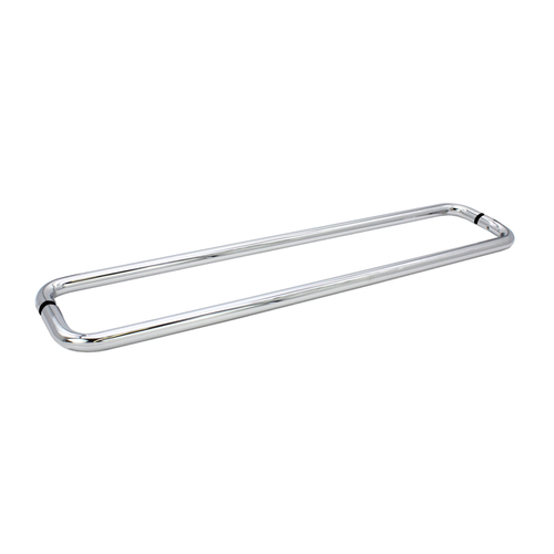 24" x 24" Tubular Towel Bar Back-To-Back No Washers - Polished Chrome