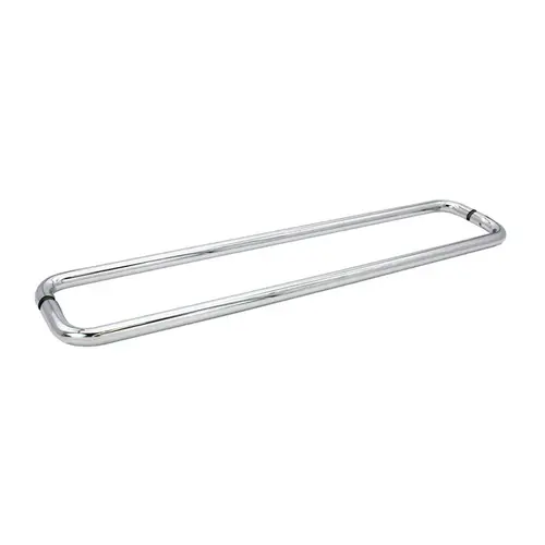 30" x 30" Tubular Towel Bar Back-to-Back No Washers - Polished Chrome