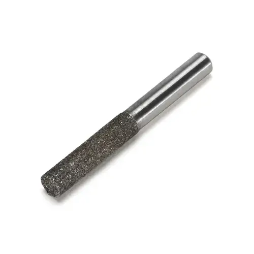 Standard Flat Tip Diamond Plated Router Bit - 100 Grit