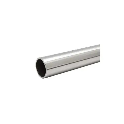 HD Handrail Tubing - 1-1/2" Diameter, .120" Wall 236" Long - Polished Stainless