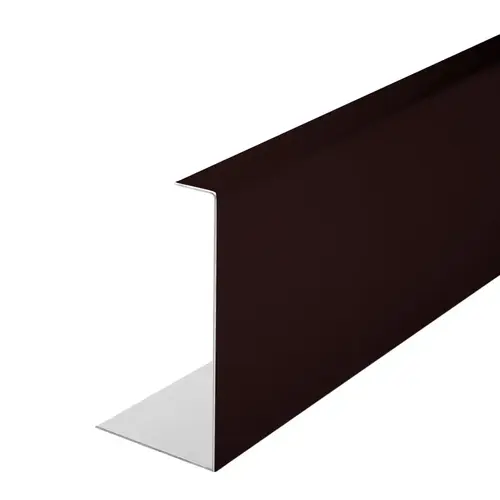 Traditional Shoe Cladding 120" Long Outside Fascia For T5M20F Base Shoe - Dark Bronze Anodized