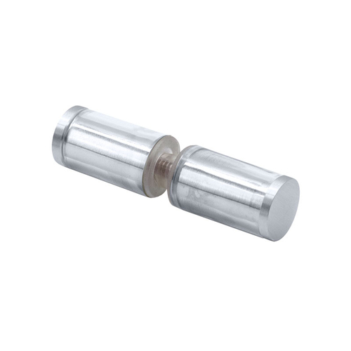 Round Back-To-Back Shower Knob with Sleeves - Polished Nickel