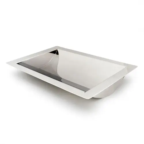 Drop-In Deal Tray 16" x 10" - Polished Stainless