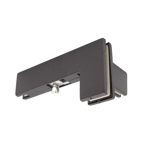 North American Righthand Transom/Sidelite Fin Patch Fitting - Dark Bronze Anodized