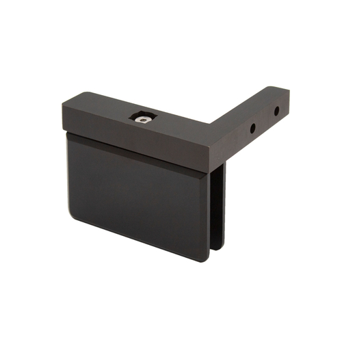 Patriot Beveled Pivot Hinge L-Wall Mount 3/8" Glass - Oil Rubbed Bronze