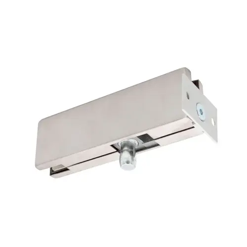 North American Wall Mount Transom Patch W/Pivot Insert - Brushed Stainless Steel