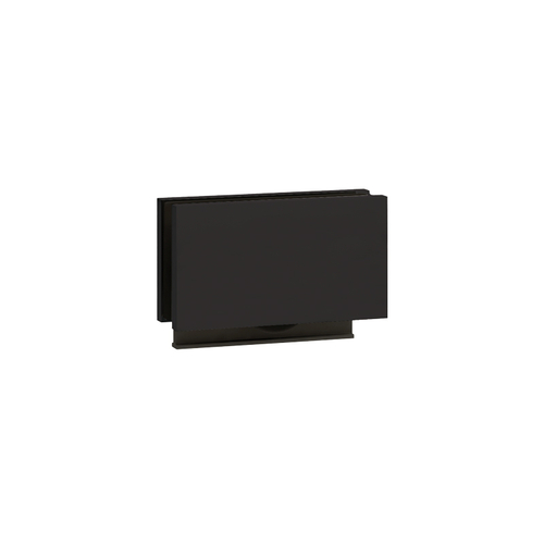 Ridgeline Square Roller Carrier for 1/2" Glass - Matte Black