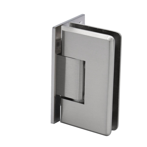 Carolina Beveled Wall Mount Hinge Offset Back Plate - Brushed Nickel