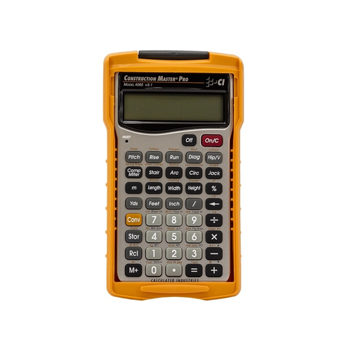 Construction Master Pro Calculator Case