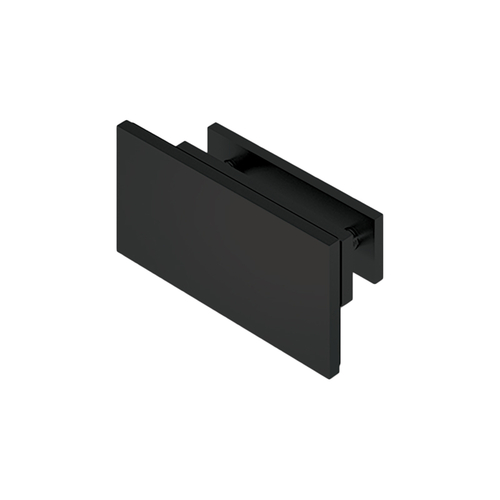 Compass Series Fixed Panel Standoff Fitting - Matte Black