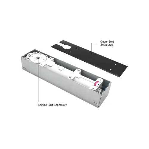 Dorma BTS75V Adjustable (BF) Floor Door Closer Body in Cement Case