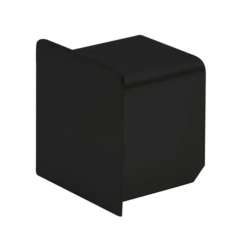 End Caps 1 - 5/16" X 1 - 1/4" X 1 - 5/16" - Matte Black