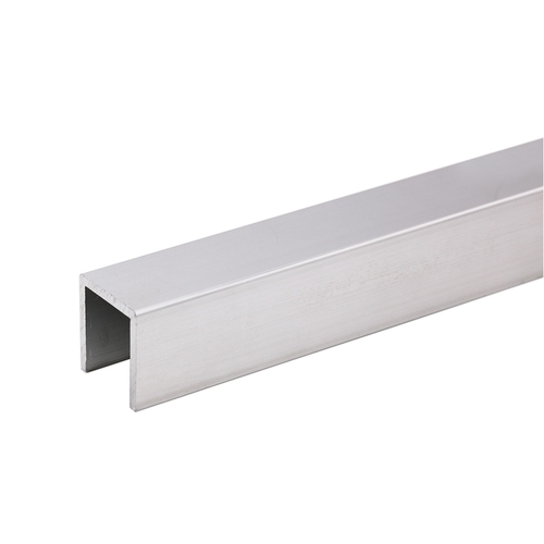 Cap Rail 1-5/16" x 1-1/4" x 1-5/16" - 240" Long - Mill Aluminum