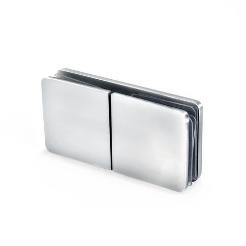 180 Degree Clamp Square Edge Standard - Polished Chrome