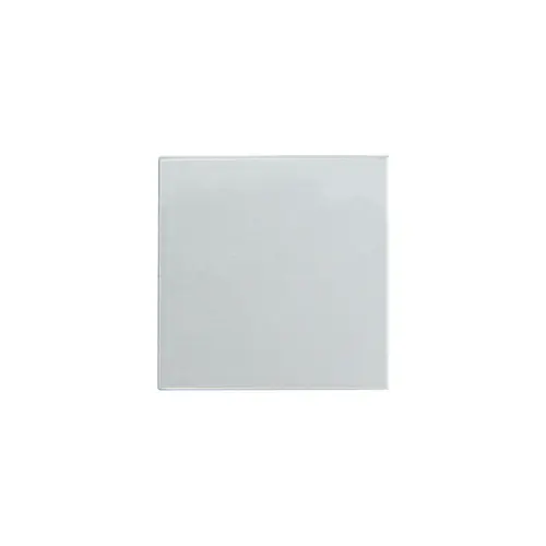 End Cap for 1" x 1" Wet Glaze U-Channel Satin Anodized