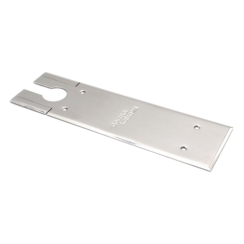 Dorma BTS80 Series Cover Plate - Polished Stainless