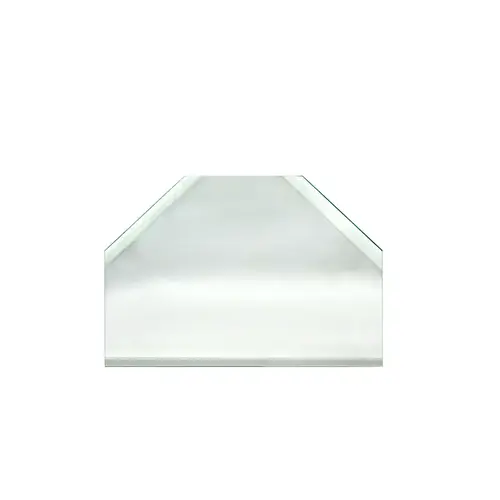 3" T-Connect 3 Sides Beveled Clear Glass Mirror